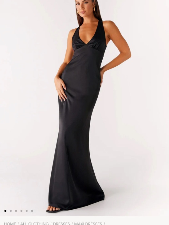 Peppermayo Dresses & Skirts - Peppermayo Desi Halterneck Maxi Dress Black